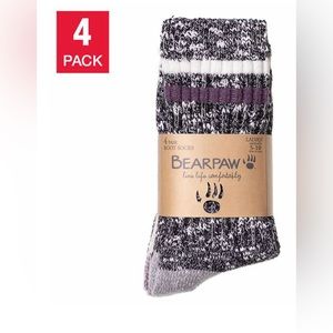 Bearpaw Ladies' Boot Sock, 4 pair